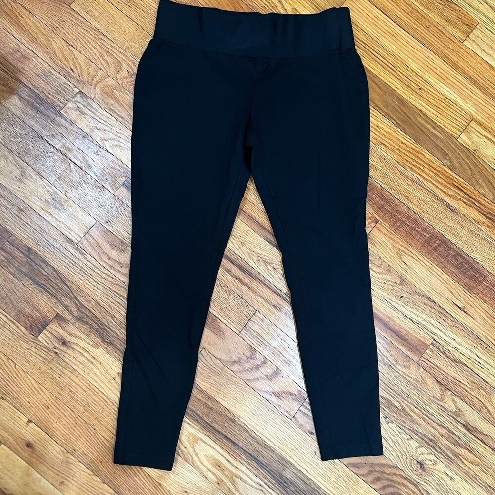 Philosophy Republic Clothing Women's M Black Slim Pull-On Leggings Skinny Pants